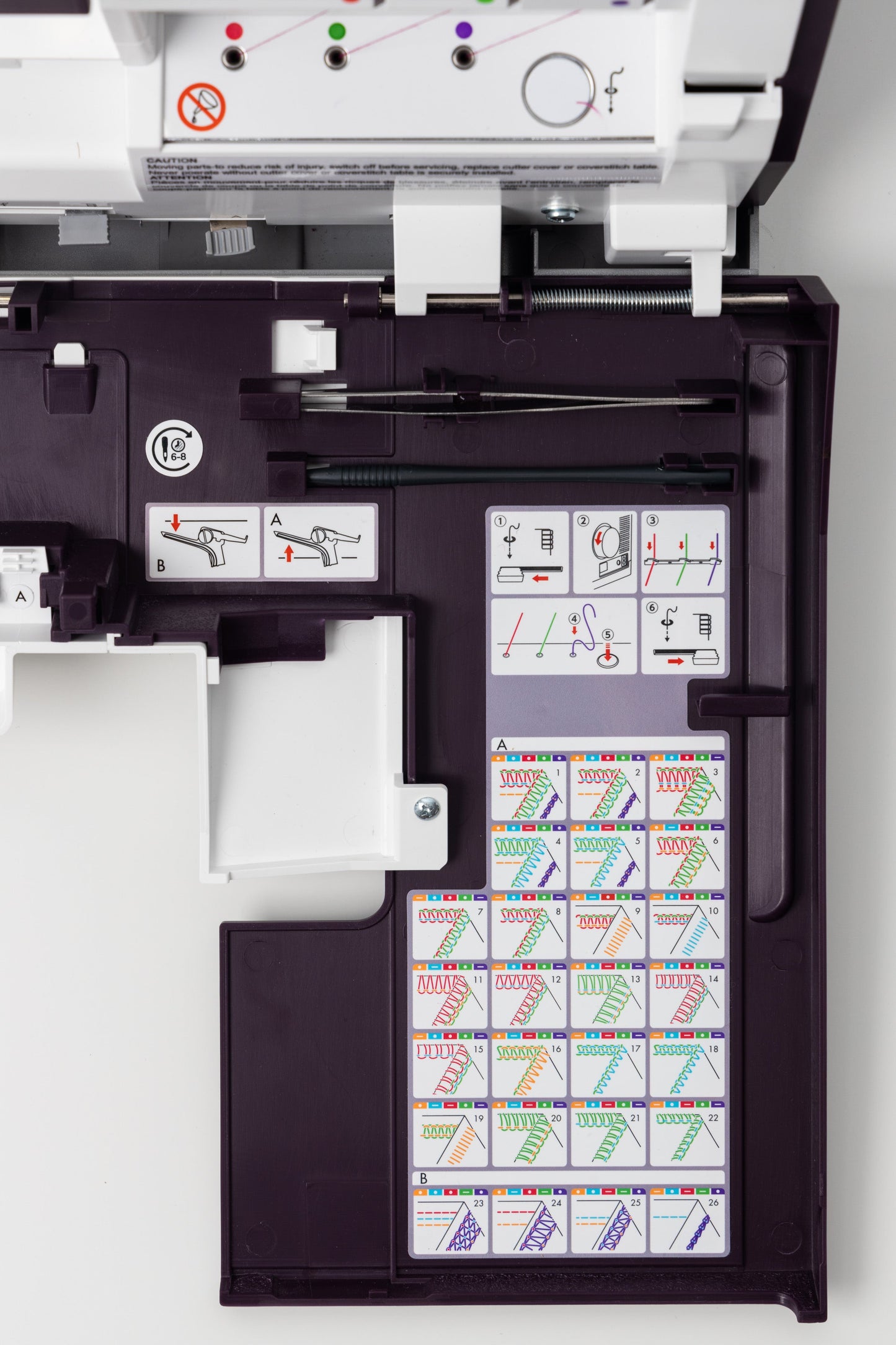 PFAFF admire air 7000 Coverlock Machine