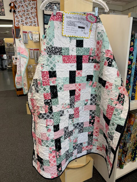 Garden Trails Quilt with Kathy | Class 1 of 3 | Saturday, June 13, 2026 | 10:00 am-2:30 pm