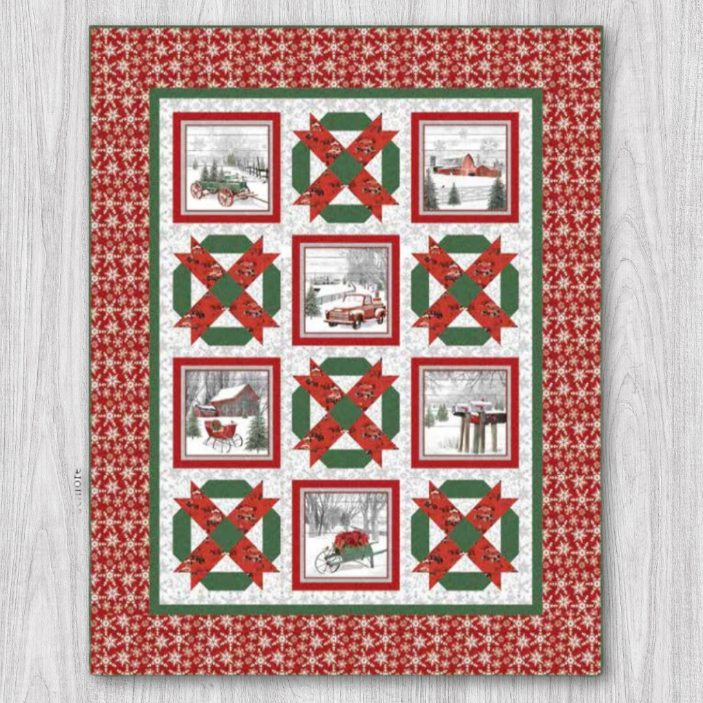 Homestead Holiday Quilt Kit (Quilt 2)