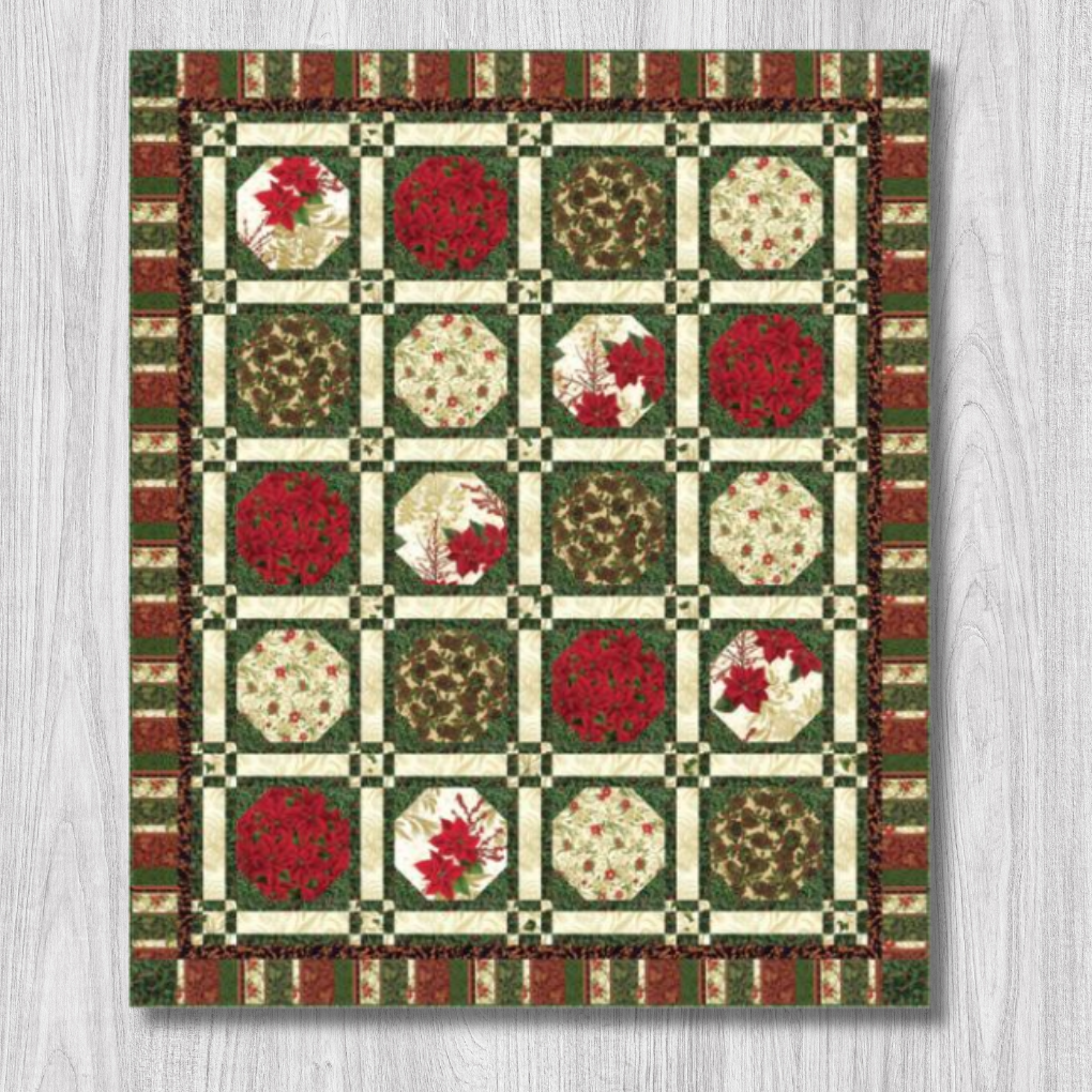 Berries & Blooms Quilt Kit