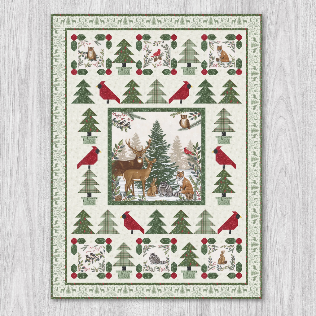 Winter Forest Quilt Kit