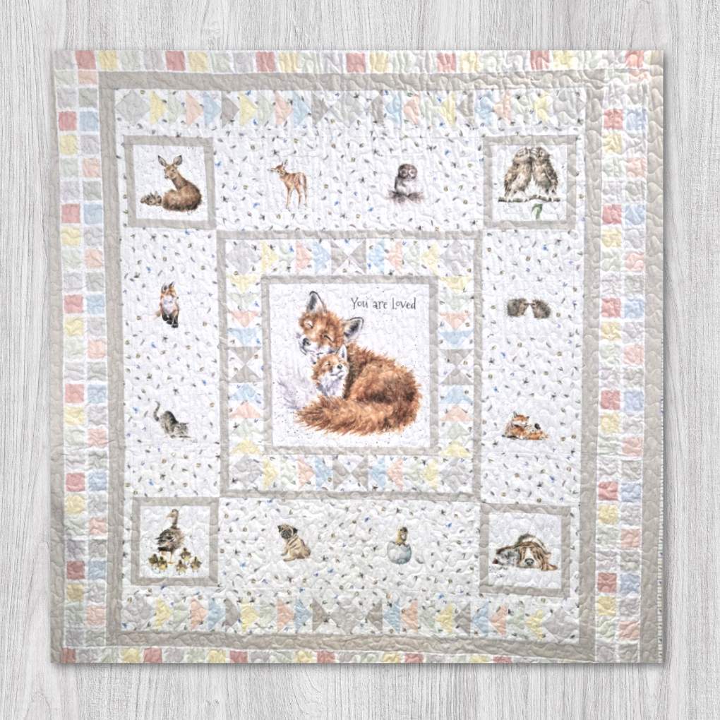Fox You Are Loved Quilt