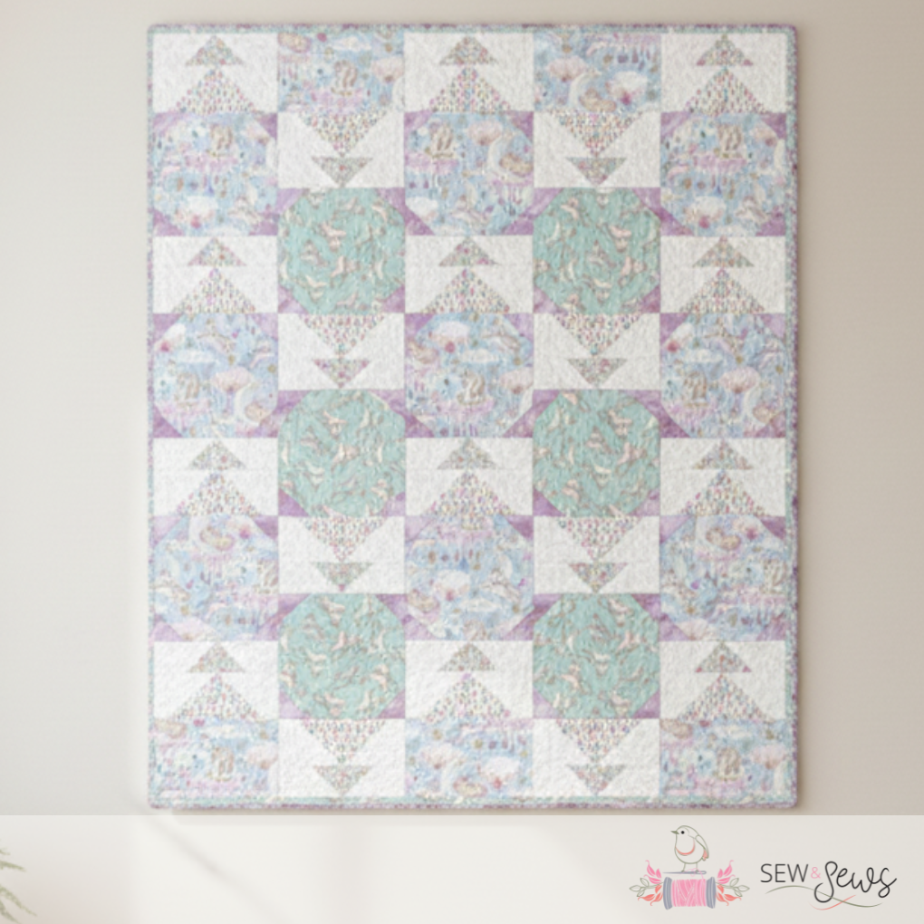 Unicorn Sparkle Quilt Kit