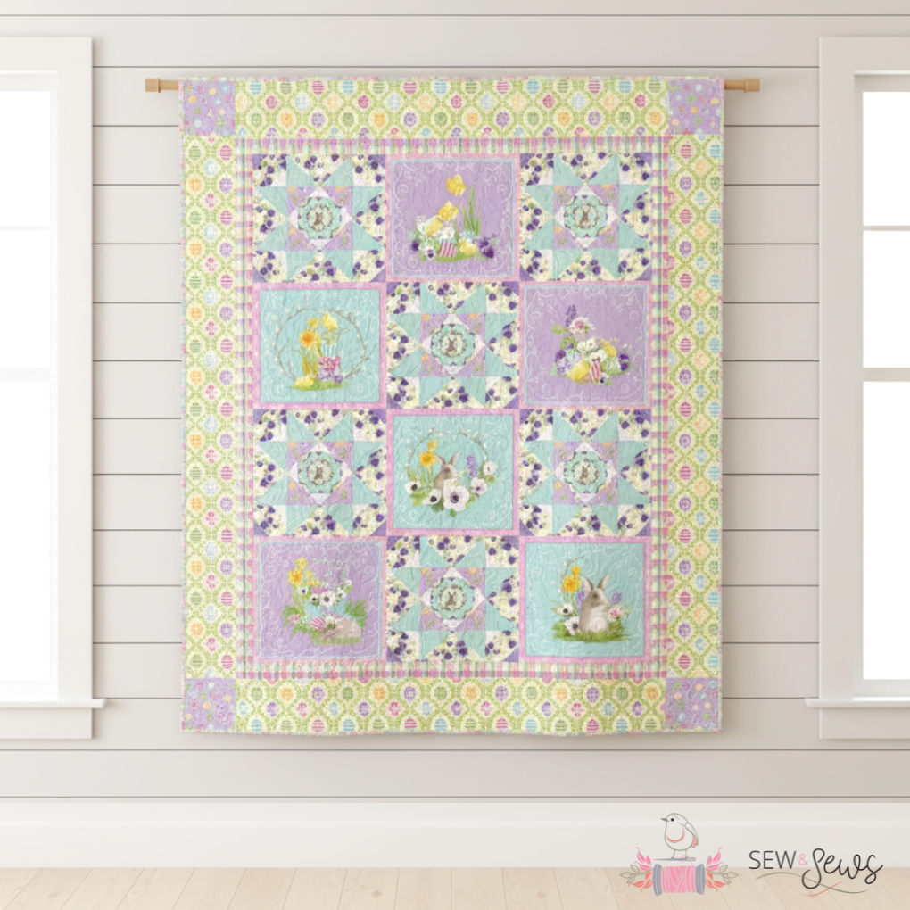 Hoppy Easter Quilt Kit