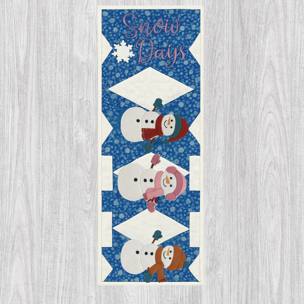 Snow Days Table Runner| Class 1 of 3