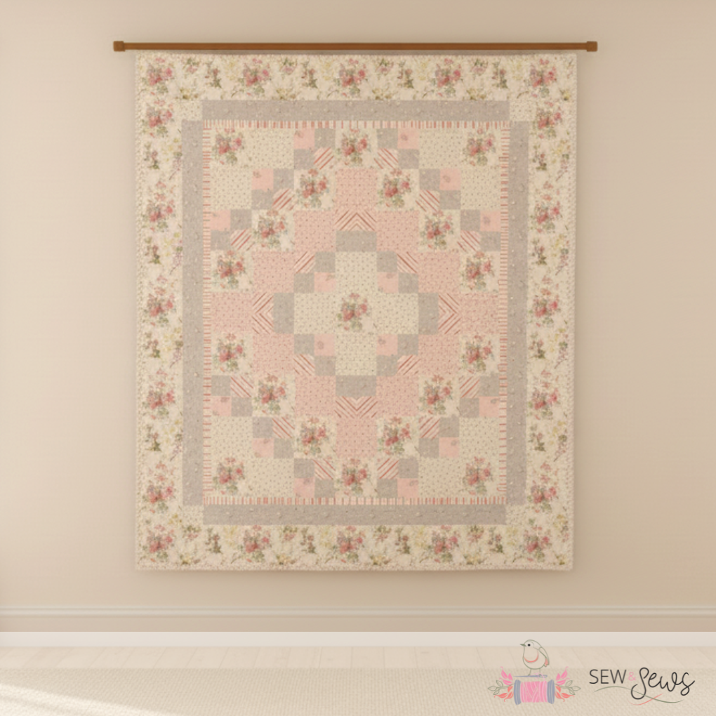 Rose Garden Quilt Kit