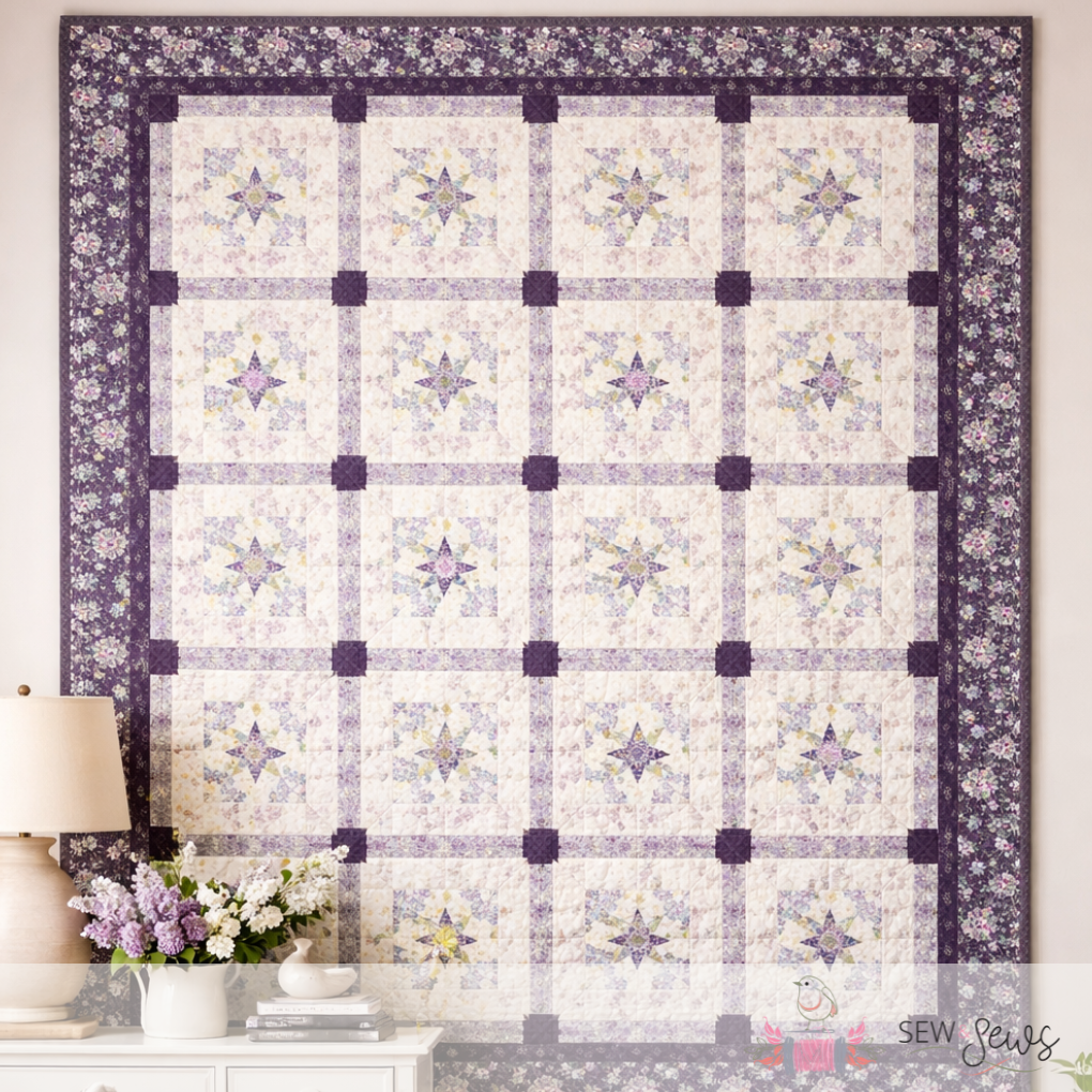 Twilight Garden Flannel Quilt Kit (Quilt 2)