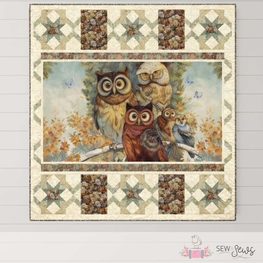 Hoot Stars Quilt Kit
