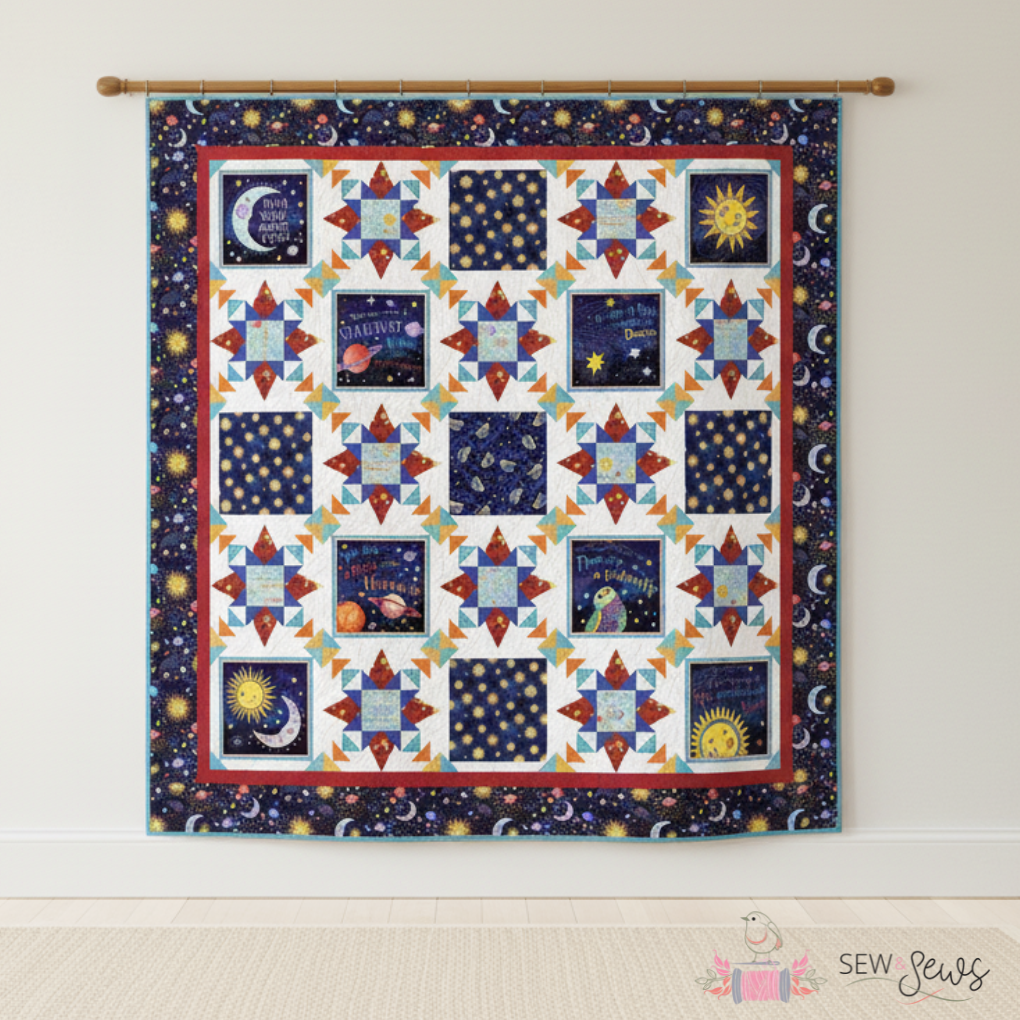 Stay Wild Moon Child Quilt Kit – Quilt 1