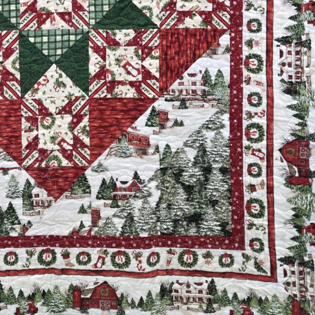 Snowy Barns Quilt