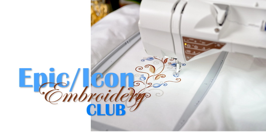 Epic/Icon Embroidery Club | May 21, 2026 | 10:00 am-3:00 pm