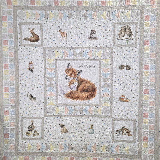 Fox You Are Loved Quilt