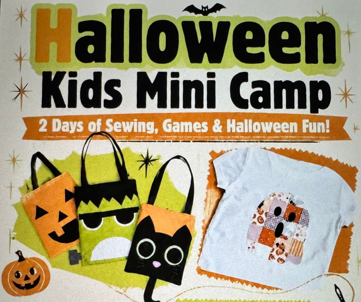 Halloween Kids Mini Camp/ October 15-16, 2026/ 9:30am- 2:00pm