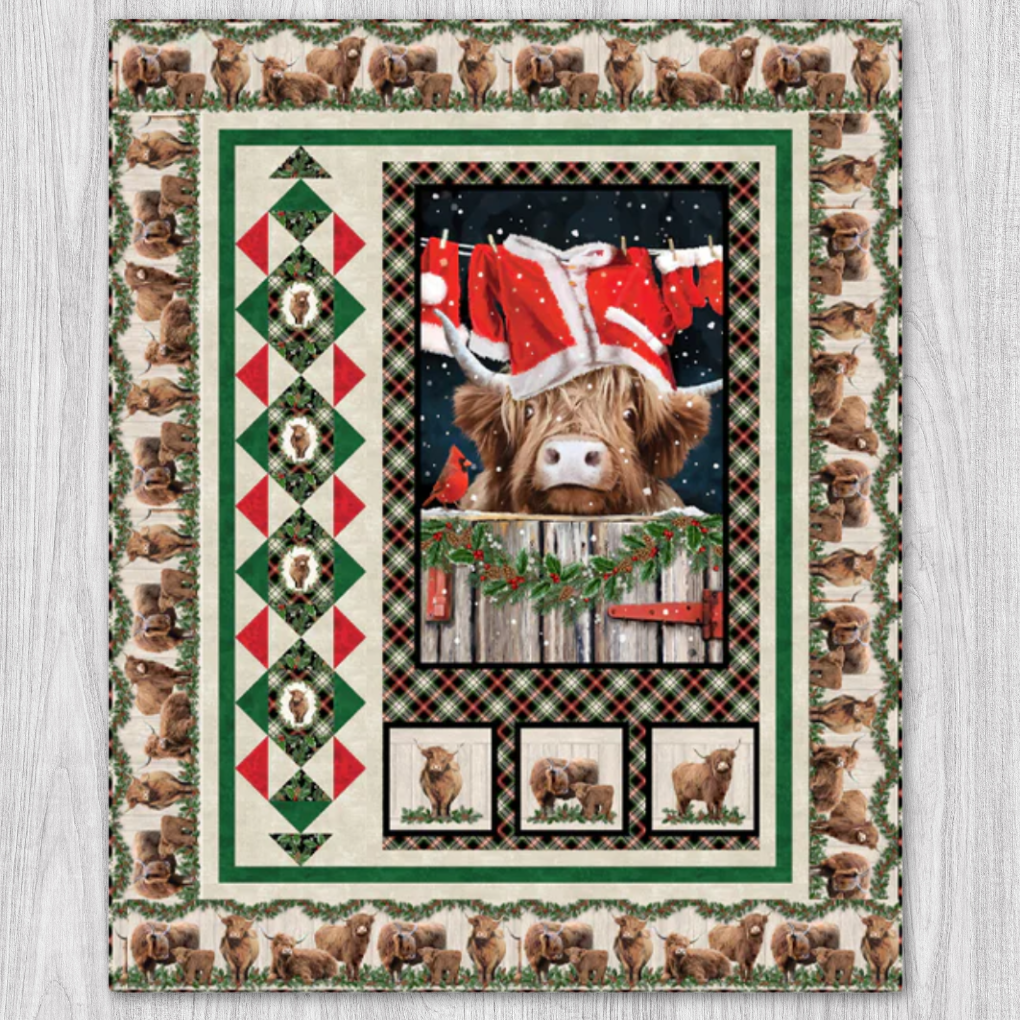 A Highland Christmas Quilt Kit