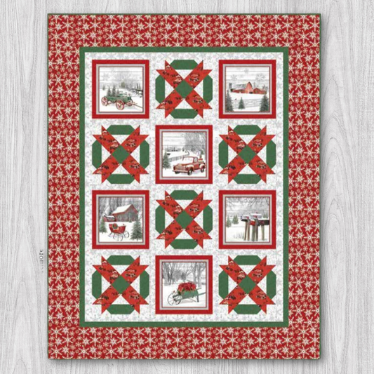 Homestead Holiday Quilt Kit (Quilt 2)