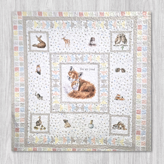 Fox You Are Loved Quilt