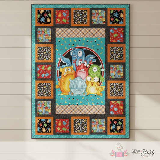 Monster’osity Quilt Kit – Quilt 1