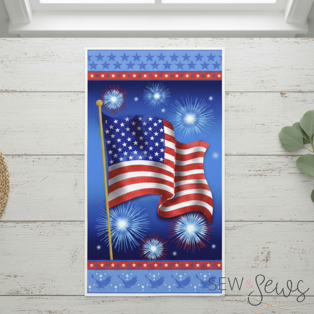 Studio E Fabrics Stars & Stripes Forever Panel by Sharla Fults