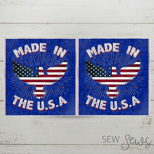 Fabri-Quilt Fabrics American Pride Made In The USA Block Panel