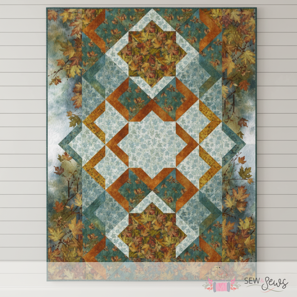 Windswept Quilt Kit (Green Colorway)