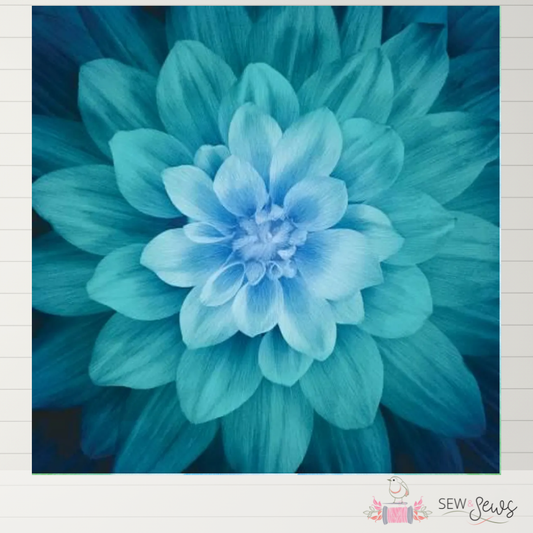 Dream Big Fabric Panel – Teal