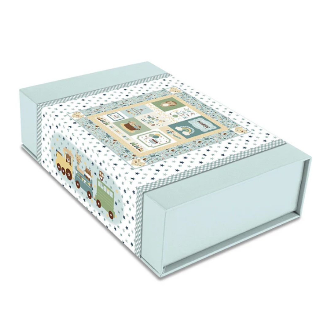 Cute As A Button Quilt Kit (Baby Boy)