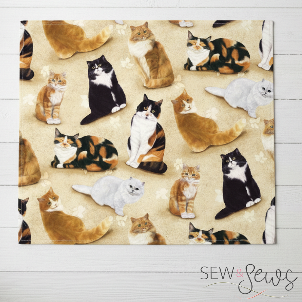 Wilmington Prints Feline Fine Panel by Anne Mortimer