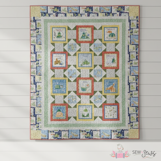 Toby the Turtle Quilt Kit – Quilt 1