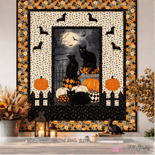 Batty Night Quilt Kit