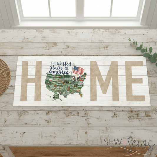Northcott Fabrics My Home State United States Panel by Jetty Home