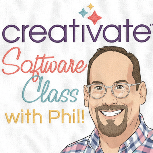 Creativate Software with Phil | April 18, 2026 | 10:00 am-12:00 pm