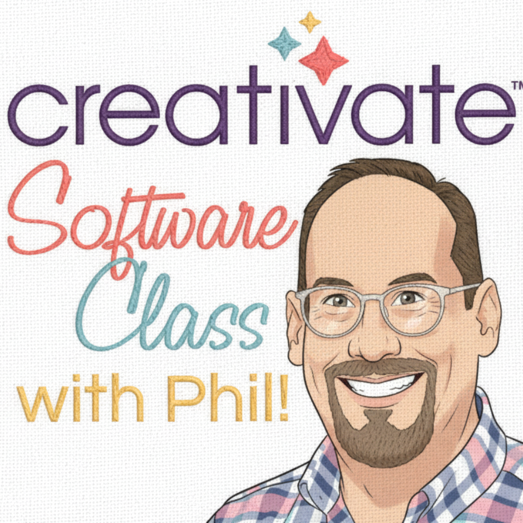 Creativate Software with Phil/ October 17, 2026/ 10am-12pm