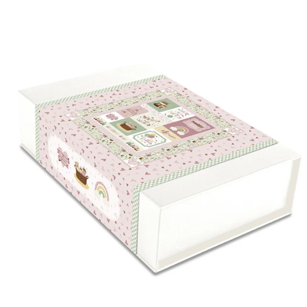 Cute As A Button Quilt Kit (Baby Girl)
