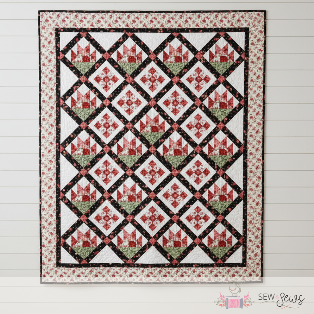 Thru My Garden Quilt Kit