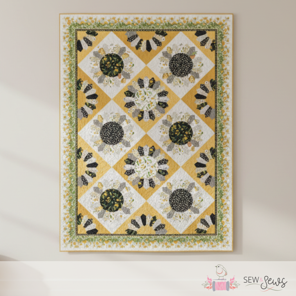 Sunflowers Quilt Kit