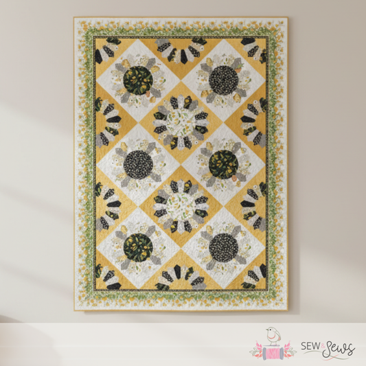 Sunflowers Quilt Kit