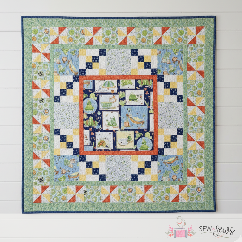 Toby the Turtle Quilt Kit (Quilt 2)