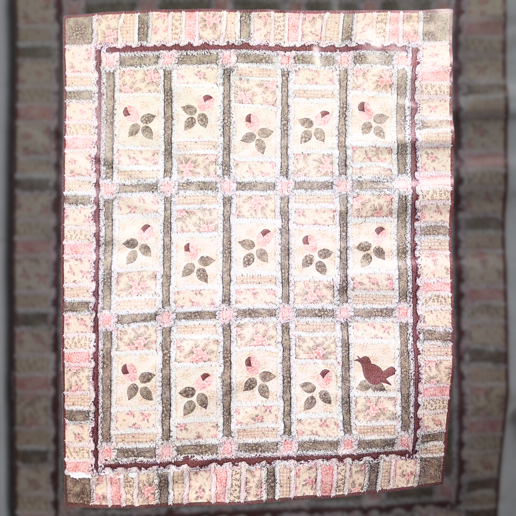 Morning Song Rag Quilt