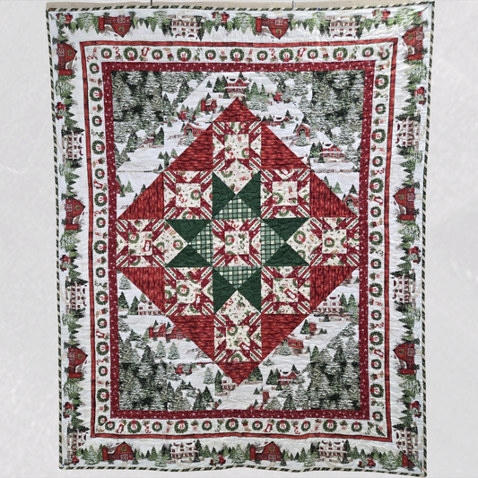 Snowy Barns Quilt