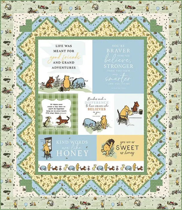 Wrapped in Love:  A Winnie the Pooh Quilt Class with Amanda | Class 3 of 4 | Friday, Aug 7, 2026 | 10:00pm-2:00pm